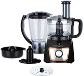 Belinger Haus Food Processor 8 in 1, 500Watts, 1.5Lit, Black - BH-9440