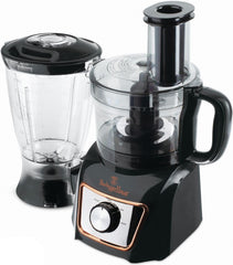 Belinger Haus Food Processor 8 in 1, 500Watts, 1.5Lit, Black - BH-9440