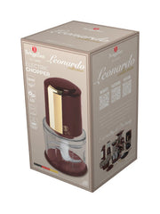 Berlinger Haus Chopper, 4Stainless Steel Blades, 600Ml, 300Watss, Bordeaux - BH-9689