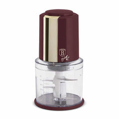 Berlinger Haus Chopper, 4Stainless Steel Blades, 600Ml, 300Watss, Bordeaux - BH-9689