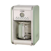Ariete American Coffee Maker, 1.25Lit, 2000Watts, 4 To 12 Cups, Green - 1342
