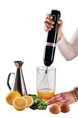 Ariete Hand Blender, 4Blades, 10Speeds, 1000Watts, Black - 602
