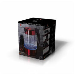 Berlinger Haus Electric Glass Kettle, 1.7Lit, 2200Watts, Burgundy - BH-9120