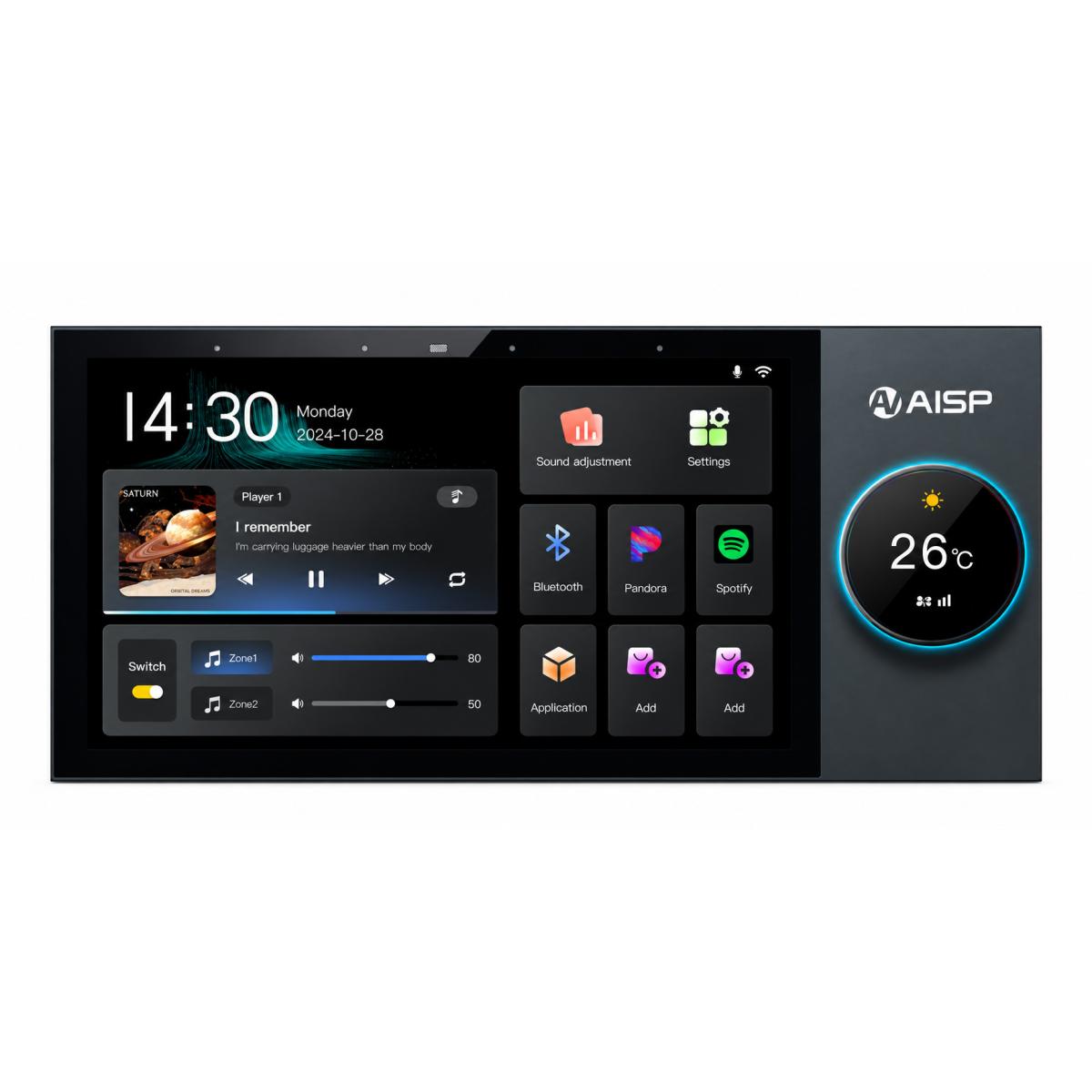 AISP AI-230 7 inch Tuya Android Intelligent Control Panel