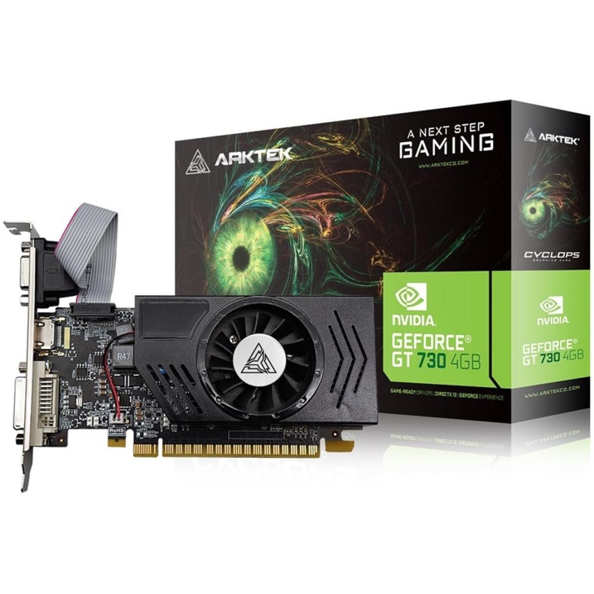 ARKTEK Cyclops Geforce GT 730 4GB GDDR3 - Graphics Card | AKN730D3S4GL1 | - CompuMe