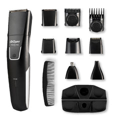 Arzum Tremmer Stainless Steel Blades, Resistance 60Min, 4Attachments, Black - AR5200