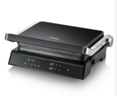 Severin Contact Grill, 2000Wstts, 5 Automatic Programmes, Silver - 2399 Severin Black