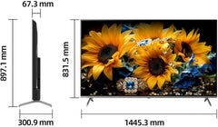 CHIQ TV 65Inch QLED UHD, Smart Google TV, 4HDMI & 2USB, 120Hz, Dolby Vision, HDR10+ - U65QM10S