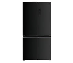 Teka Side by Side Refrigerator Four Door French, 522Lit, Compressor Inverter, Black Steel - RMF 77960 DSS