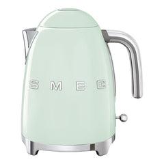 Smeg kettle Limescale filter, Fast Boiling, 1.7Lit, 3000Watts, Green - KLF03PGEU