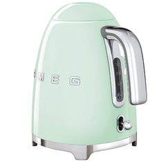 Smeg kettle Limescale filter, Fast Boiling, 1.7Lit, 3000Watts, Green - KLF03PGEU