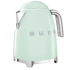 Smeg kettle Limescale filter, Fast Boiling, 1.7Lit, 3000Watts, Green - KLF03PGEU