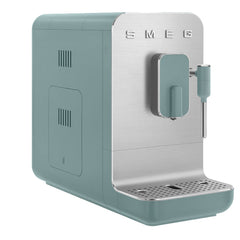 Smeg Automatic Espresso Coffee Machine, 1.4Lit, 19Bar, Green - BCC12EGMEU