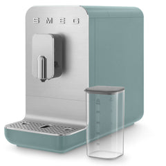 Smeg Automatic Espresso Coffee Machine with a Milk System, 1.4Lit, Green - BCC13EGMEU