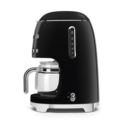 Smeg Filter American Coffee Machine, Dispensing up to 10, 1.4Lit, Black - DCF02BLEU
