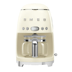 Smeg Filter American Coffee Machine, Dispensing up to 10, 1.4Lit, Cream - DCF02CREU
