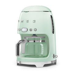 Smeg Filter American Coffee Machine, Dispensing up to 10, 1.4Lit, Pastel Green - DCF02PGEU