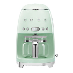 Smeg Filter American Coffee Machine, Dispensing up to 10, 1.4Lit, Pastel Green - DCF02PGEU