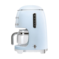 Smeg Filter American Coffee Machine, Dispensing up to 10, 1.4Lit, Pastel Blue - DCF02PBEU