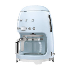 Smeg Filter American Coffee Machine, Dispensing up to 10, 1.4Lit, Pastel Blue - DCF02PBEU