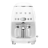 Smeg Filter American Coffee Machine, Dispensing up to 10, 1.4Lit, White - DCF02WHEU