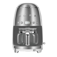 Smeg Filter American Coffee Machine, Dispensing up to 10, 1.4Lit, Stainless Steel - DCF02SSEU