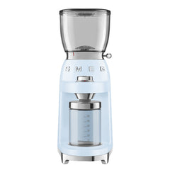 Smeg Multifunction Coffee Grinder, 150Watts, Pastel Blue - CGF11PBEU