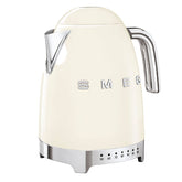 Smeg Variable Temperature Kettle Breakfast, 1.7Lit, Cream - KLF04CREU