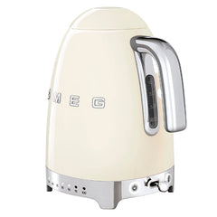 Smeg Variable Temperature Kettle Breakfast, 1.7Lit, Cream - KLF04CREU