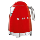 Smeg Variable Temperature Kettle Breakfast, 1.7Lit, Red - KLF04RDEU