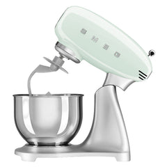 Smeg Stand Mixer Style Aesthetic, 4.5Lit, 800Watts, Pastel Green - SMF02PGEU