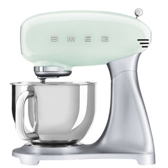 Smeg Stand Mixer Style Aesthetic, 4.5Lit, 800Watts, Pastel Green - SMF02PGEU