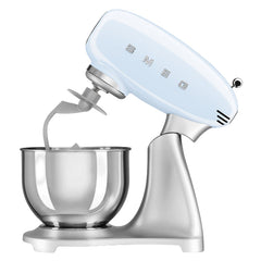 Smeg Stand Mixer Style Aesthetic, 4.5Lit, 800Watts, Pastel Blue - SMF02PBEU