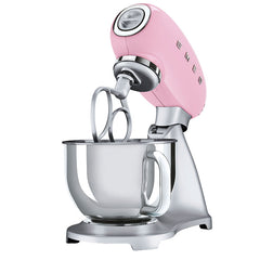 Smeg Stand Mixer Style Aesthetic, 4.5Lit, 800Watts, Pink - SMF02PKEU