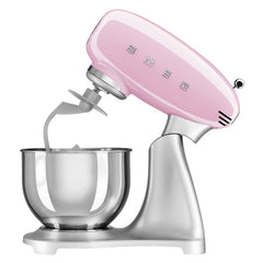 Smeg Stand Mixer Style Aesthetic, 4.5Lit, 800Watts, Pink - SMF02PKEU