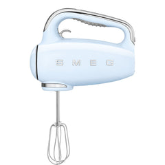 Smeg Hand Mixer, 250Watts, Pastel Blue - HMF01PBEU