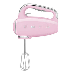 Smeg Hand Mixer, 250Watts, Pink - HMF01PKEU