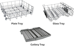 Teka Fully integrated bulit-in Dishwasher A++, 9Programes, White - DFI 46950