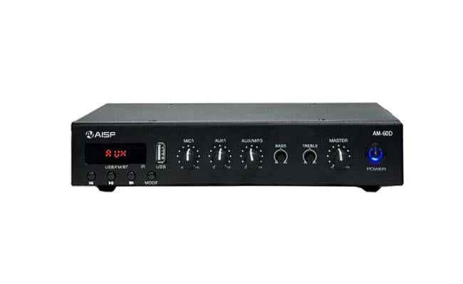 Aisp Am 60d Digital Mixer Amplifier 60w, audio