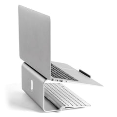 360-Degree AP2 Universal Rotary Laptop Stand 15"-Silver