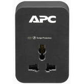 Apc Surgearrest Essential Surge Proteor 1x Universal Outlet Plug Uk Input