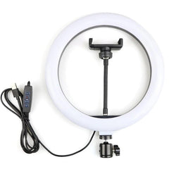 Rtako Ar Gtb06 10, Ring Light 10inch With Single Phone Holder, Without Tripod Powerful And Versatile Ring Light Designed To Elevate Your Lighting