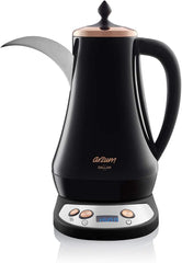 Arzum AR3070 Dallah Arabic Coffee Maker, Plastic, 1300 W, 1.3 liters, Black