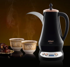 Arzum AR3070 Dallah Arabic Coffee Maker, Plastic, 1300 W, 1.3 liters, Black