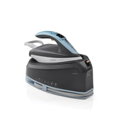 Arzum station iron with tank, 2400 watts, 5 bar steam pressure, 250 g/min steam flow rate, and heavy spray