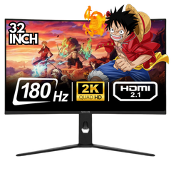 Redragon ZEPHYRION Q3212RVC 32" Fast VA-1500R Curved - 25601440 (2K) - 180Hz -DP 1.4 2 + HDMI 2.1 TMDS * 2 + USB2.0 + Earphone * 1