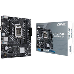 ASUS PRIME H610M-K DDR4 LGA 1700, Intel 12th M.2, PCIe 4.0 ,USB 3.2 Gen1-mATX Motherboard | PRIME H610M-K D4 | - CompuMe