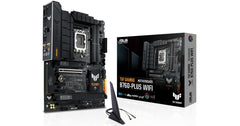 ASUS B760 TUF GAMING B760-PLUS (WIFI) Wi-Fi 6, Intel 13th 12th Series, LGA 1700/DDR5/PCIe 4.0/3xM.2 - ATX Gaming MotherBoard