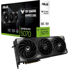 ASUS TUF Gaming GeForce RTX 5070 OC Edition 12GB GDDR7- Graphics Card - TUF-RTX5070-O12G-GAMING -