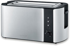 Severn Toaster Automatic 4-Slice Slot Toaster, 1400 Watts, Stainless Steel